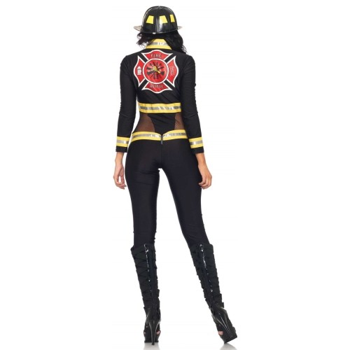 RED BLAZE FIREFIGHTER COSTUME