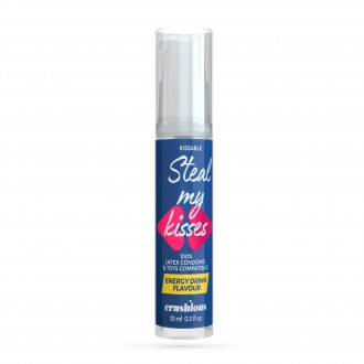 GELÉE LUBRIFIANTE STEAL MY KISSES AU ARÔME DE BOISSON ÉNERGISANTE CRUSHIOUS 10ML