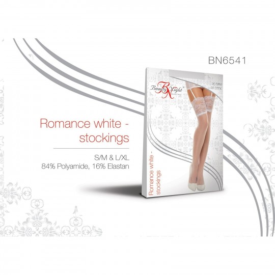 BEAUTY NIGHT FASHION ROMANCE WHITE