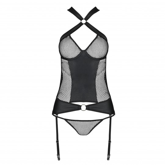 AMANDA CORSET BLACK  - PASSION