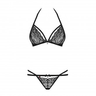 OBSESSIVE 838-SET SET BLACK