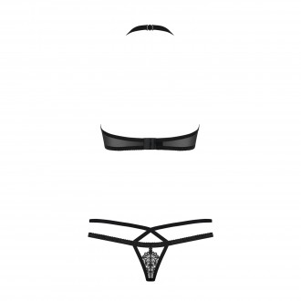 CONJUNTO 838-SET OBSESSIVE NEGRO