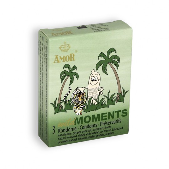 WILD MOMENTS CONDOMS 3 UNITS