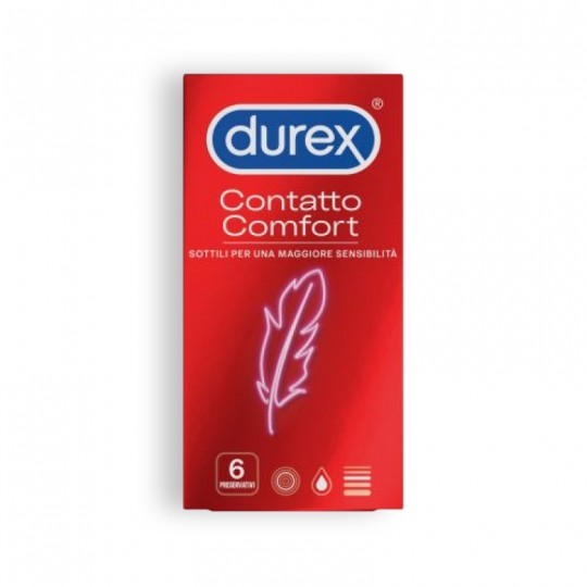 CONTATTO COMFORT DUREX CONDOMS 6 UNITS