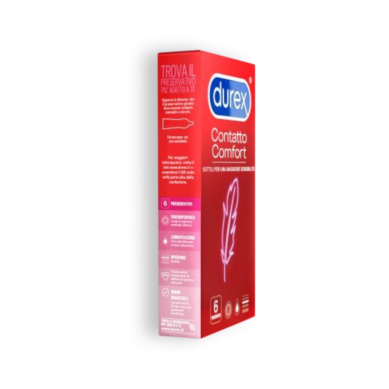 PRESERVATIVI DUREX CONTATTO COMFORT 6 UNITÀ