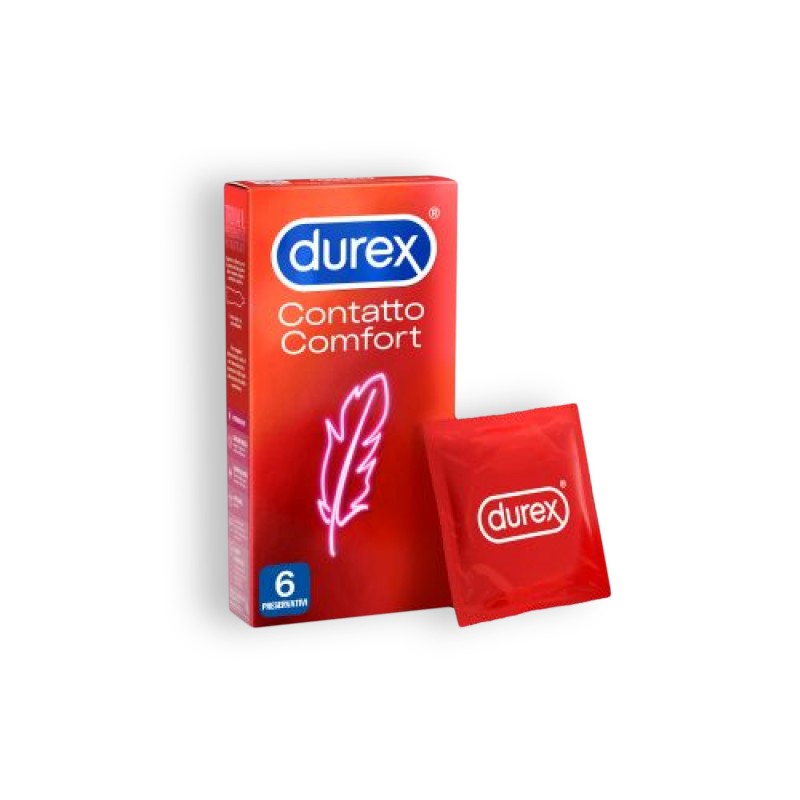 PRESERVATIVI DUREX CONTATTO COMFORT 6 UNITÀ