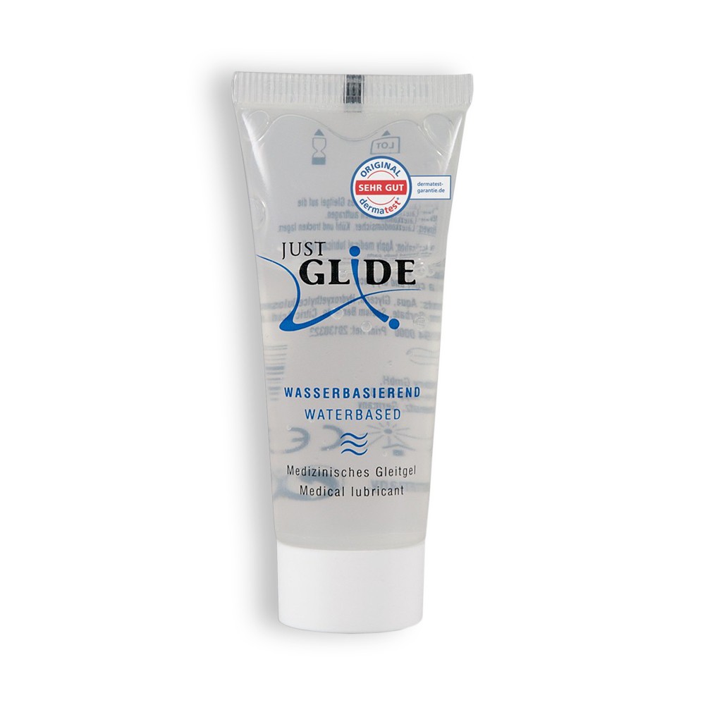 LUBRICANT 20ML BASED WATER JUST GLIDE