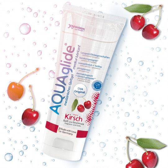 AQUAGLIDE CHERRY LUBRICANT 100ML