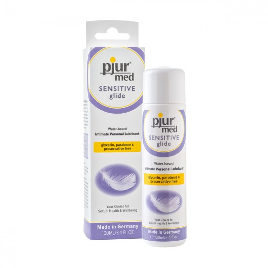 LUBRICANTE PJUR MED SENSITIVE GLIDE 100ML