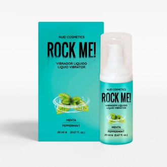 ROCK ME! VIBRATORE LIQUIDO ALLA MENTA - 20 ML