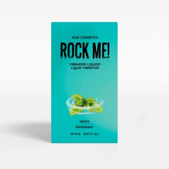 ROCK ME ! VIBRATEUR LIQUIDE MENTHE 20 ML NUEI