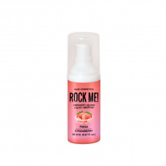 NUEI ROCK ME! LIQUID VIBRATOR STRAWBERRY 20 ML