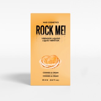 ROCK ME! VIBRATORE LIQUIDO COOKIES & CREAM - 20 ML