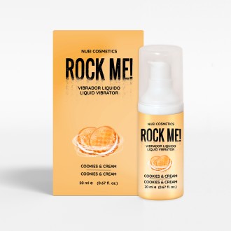 ROCK ME! VIBRATORE LIQUIDO COOKIES & CREAM - 20 ML